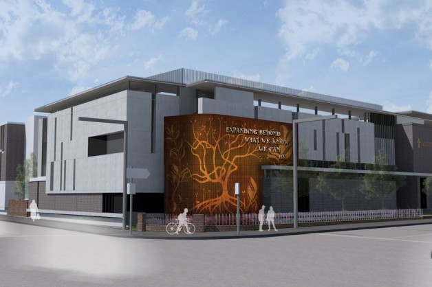College signs off on artwork concept for new multipurpose hall