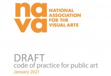 Review and Edit NAVA Code of Practice update for Public art.