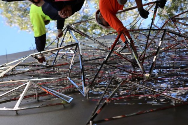 NewLife Darling Harbour Memory Tree artwork installation complete